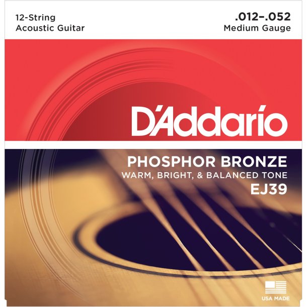 D'Addario EJ39, 012-052 (12-Strenges�t)
